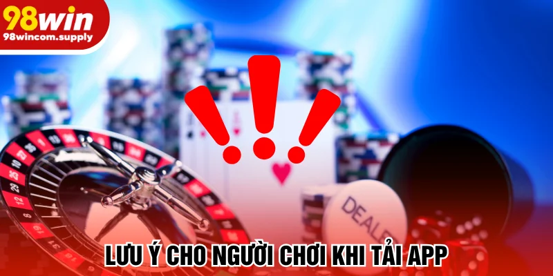 Chú ý cho newbie khi cài app