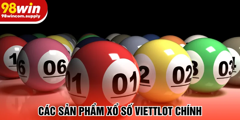 Sản phẩm xổ số Viettlot cho người chơi